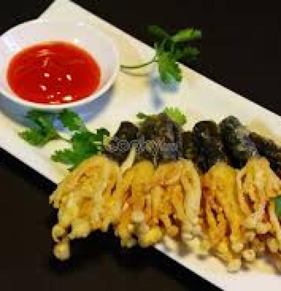 Kim Châm Cuộn Rong Biển