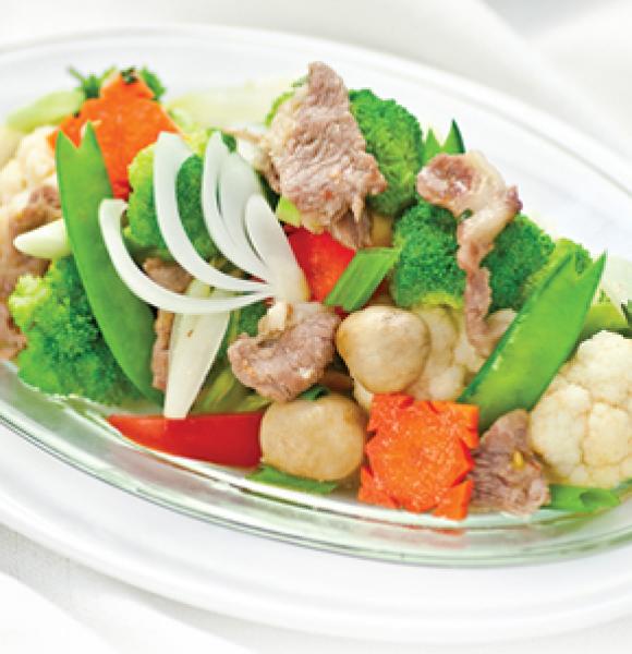 Thịt Heo Rau Củ
